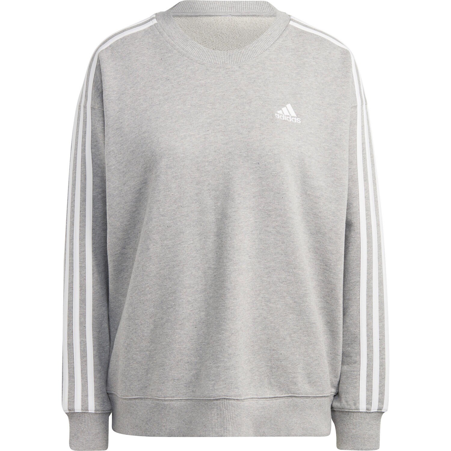 

Толстовка Adidas Sportswear 3Streifen, цвет medium grey heather-white