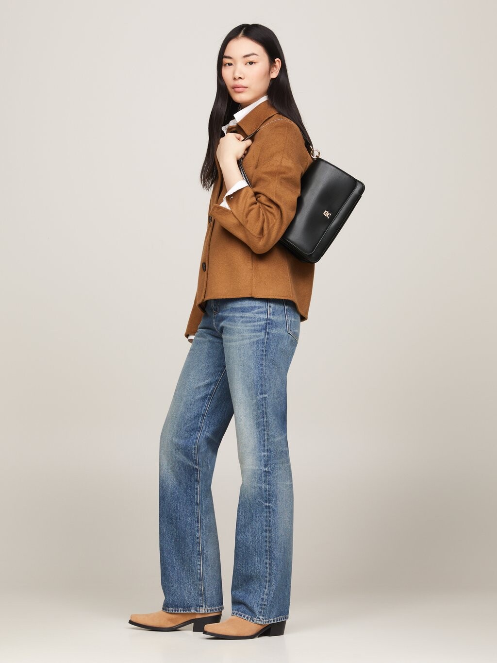 

Сумочка FRESH SHOULDER CROSSOVER Tommy Hilfiger, черный