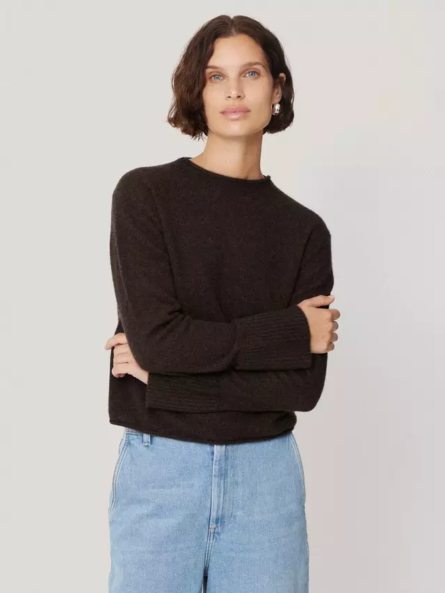 

Джемпер Jigsaw Eldon Cloud Cashmere, коричневый