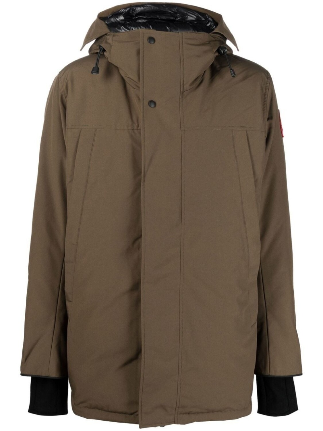

Canada Goose пуховик с капюшоном, зеленый