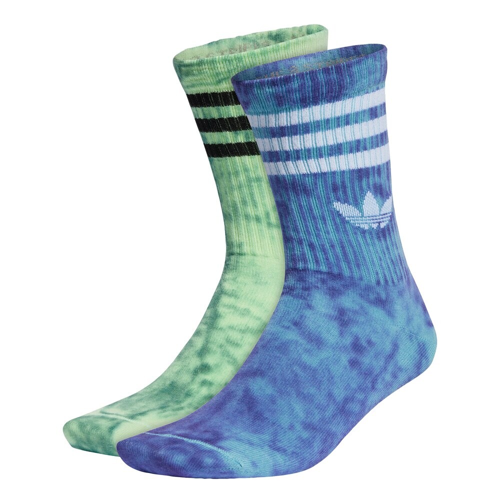 

Носки Adidas TIE DYE, синий/светло-зеленый