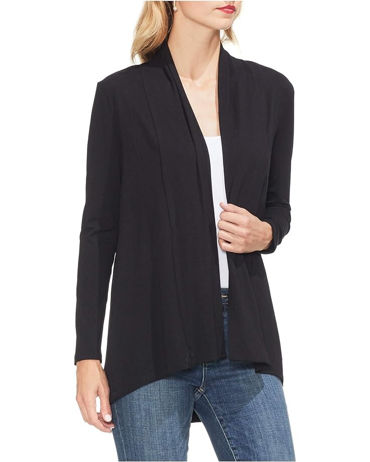 

Свитер Vince Camuto Open Front Cardigan, черный