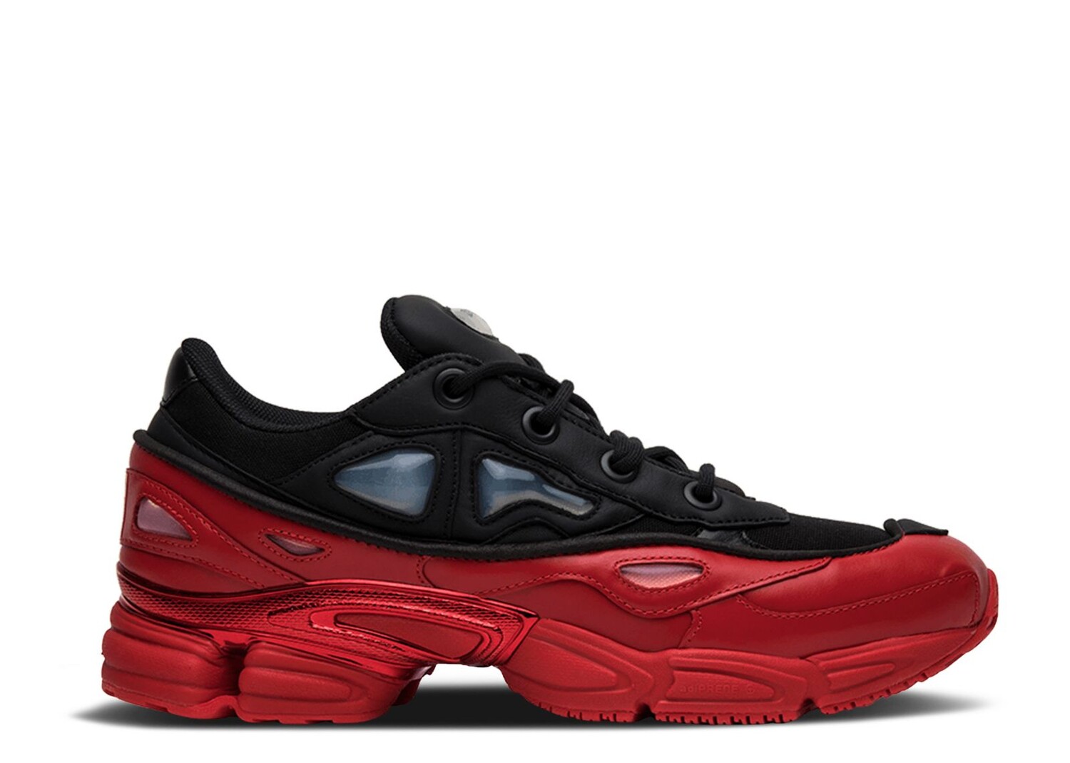 

Кроссовки adidas Raf Simons X Ozweego 3 'Core Black Scarlet', черный