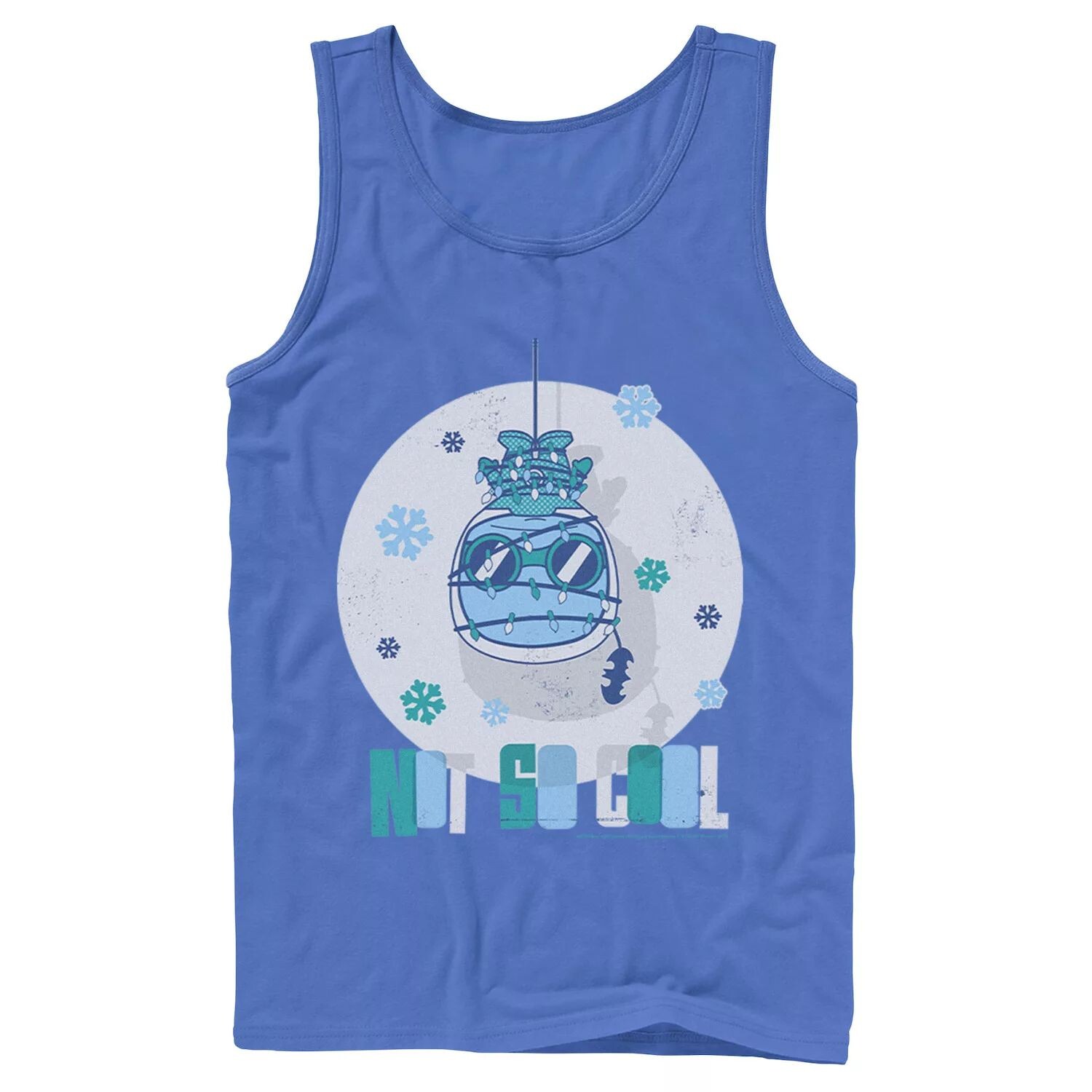 

Мужская майка DC Comics Mr. Freeze Not So Cool Christmas Tank Licensed Character