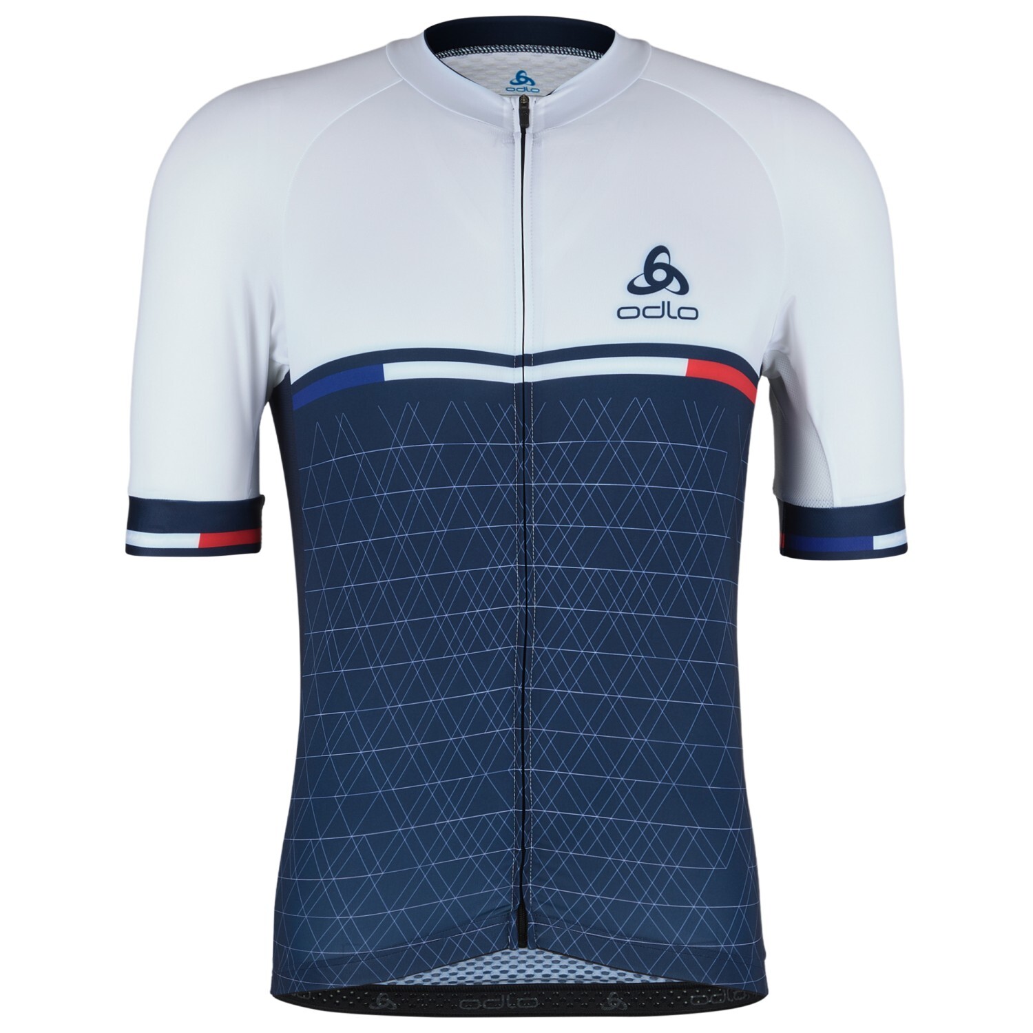 

Велосипедный трикотаж Odlo Performance Aero S/S Jersey, цвет France Blue 2024