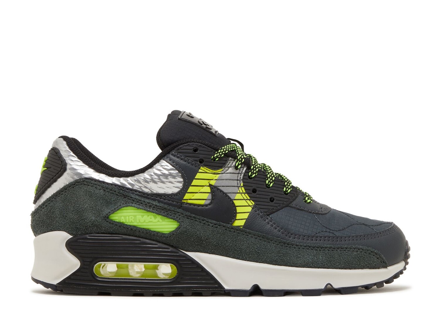 

Кроссовки Nike 3M X Air Max 90 'Anthracite Volt', черный