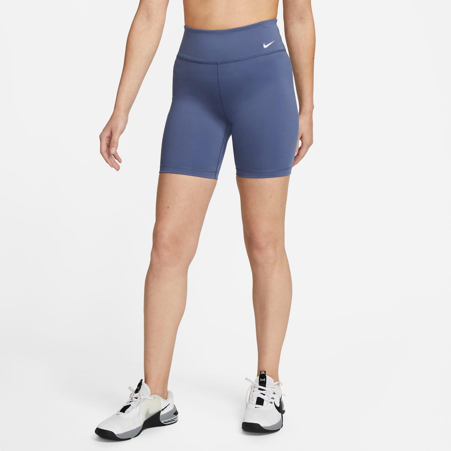 

Женские велосипедки Nike One со средней посадкой (7 дюймов), синий