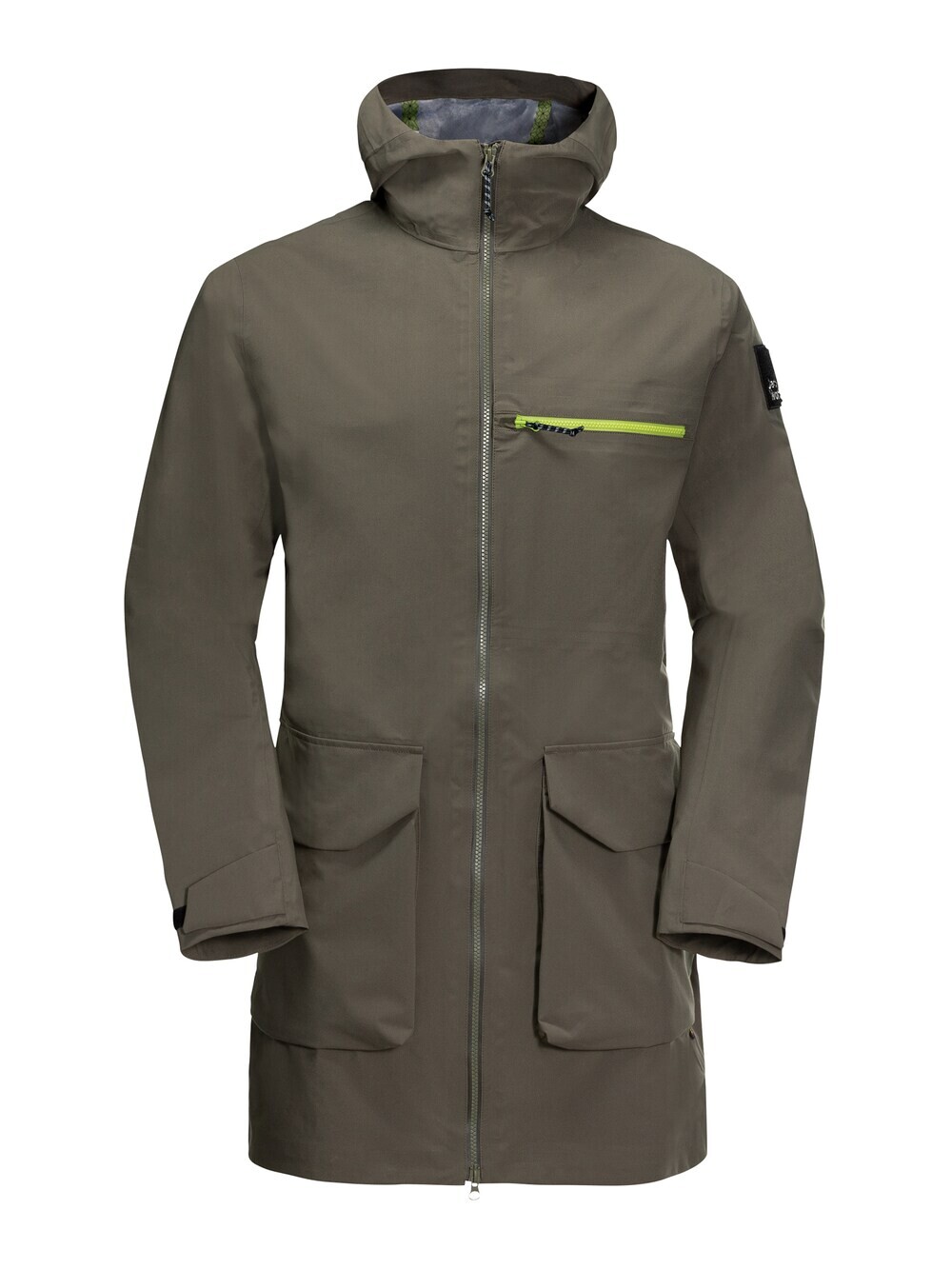 

Межсезонное пальто Jack Wolfskin 365 FEARLESS PARKA, зеленый