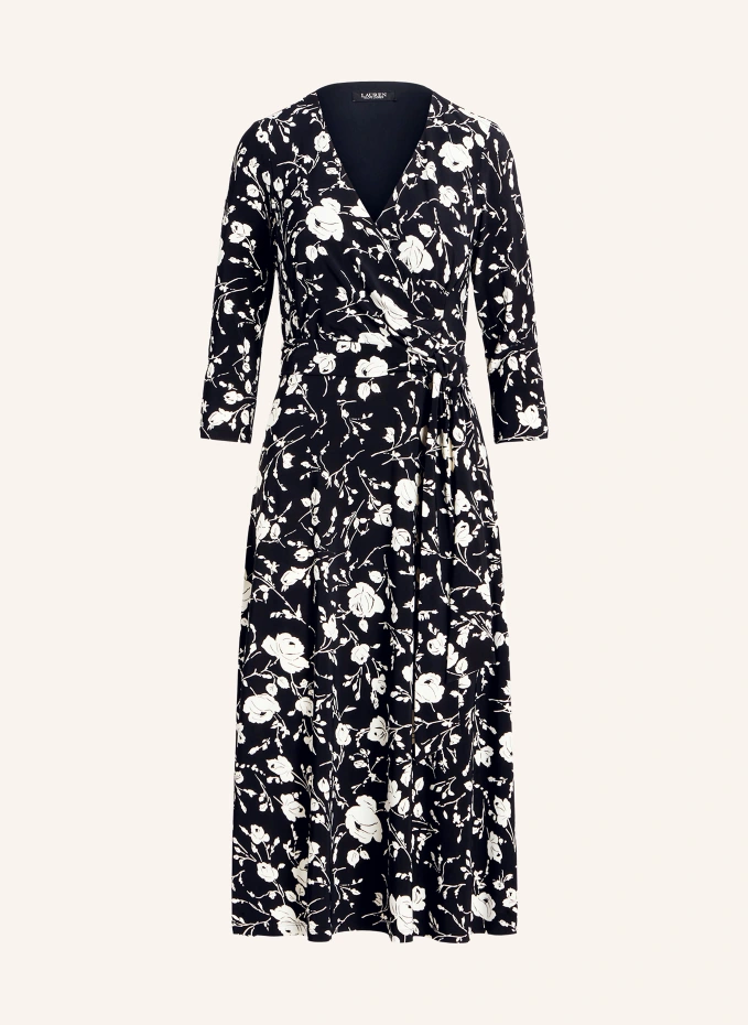 

Трикотажное платье с рукавами 3/4 Lauren Ralph Lauren, черный