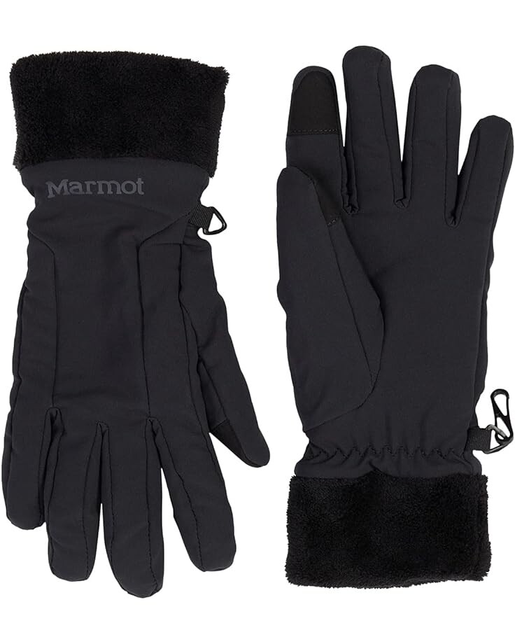

Перчатки Marmot Fuzzy Wuzzy Gloves, черный