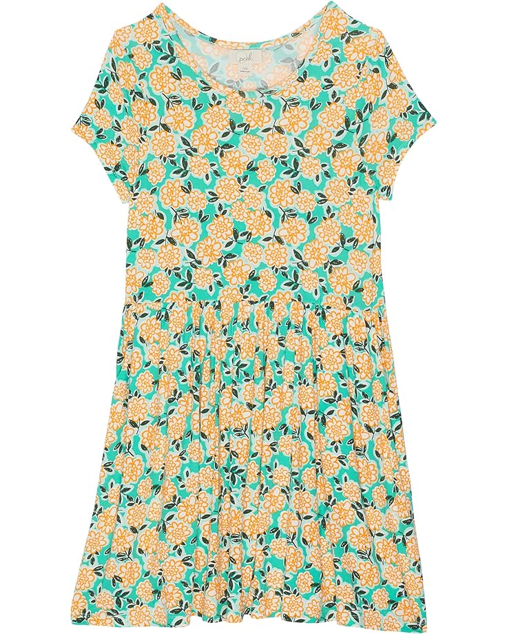 Платье PEEK Abstract Floral Print Knit Dress, цвет Print