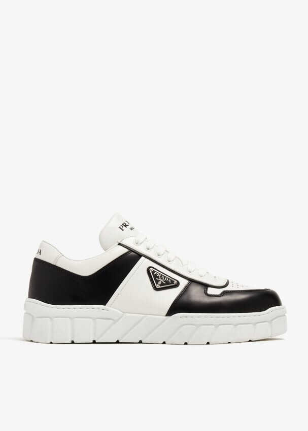 

Кроссовки Prada Leather, белый