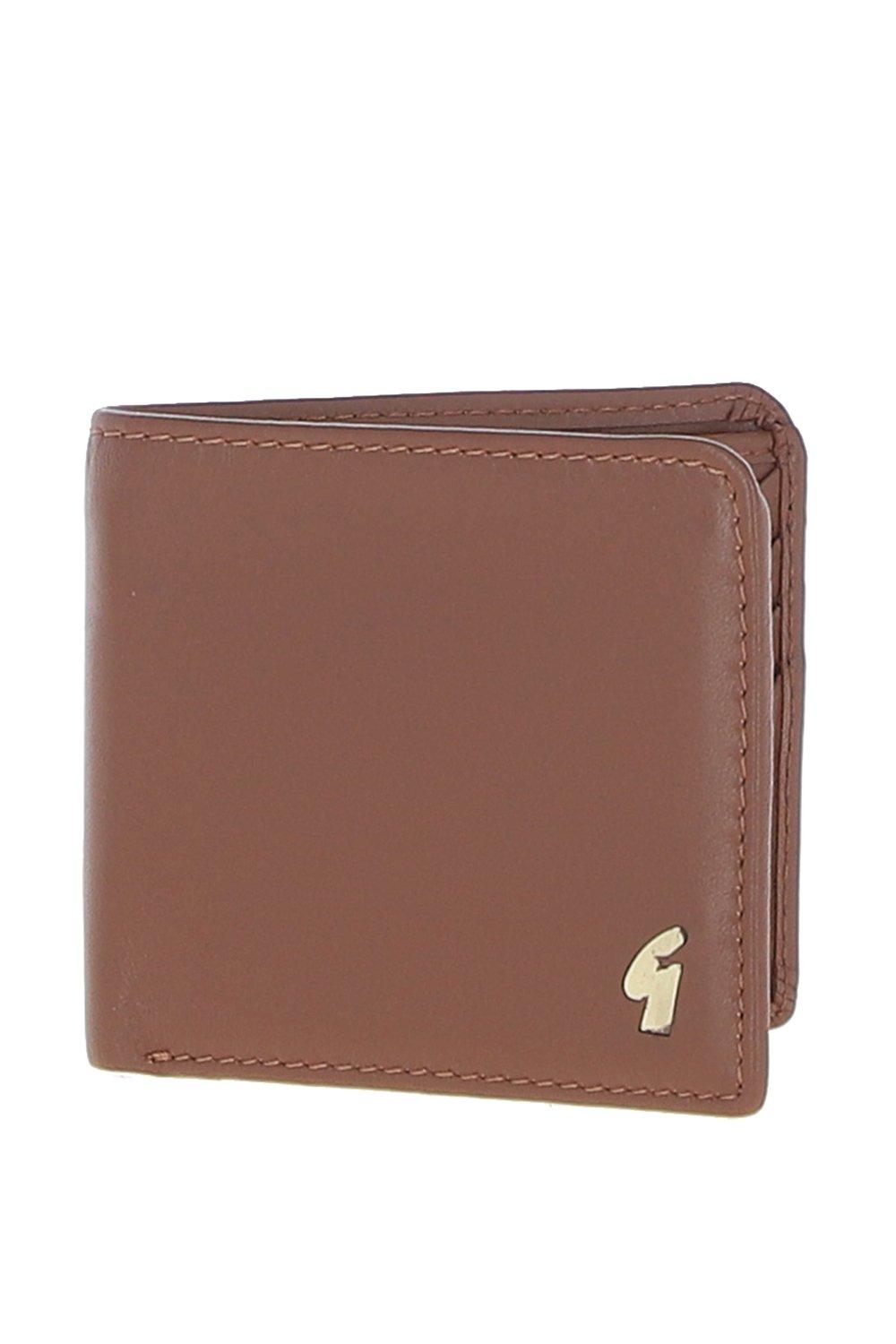 Классический кошелек '801' из натуральной кожи на 8 карточек GABICCI, коричневый