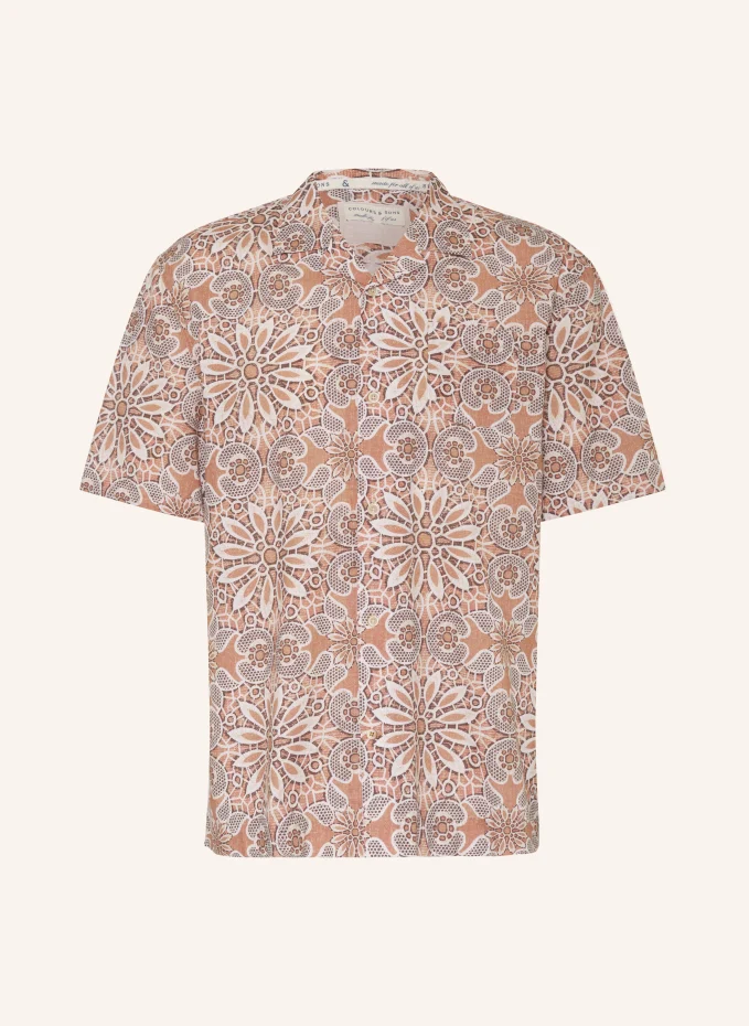 

Курортная рубашка комфортного кроя Colours & Sons, коричневый
