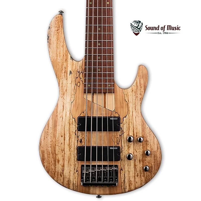 

Басс гитара ESP/LTD LB-206SMNS Spalted Maple 6-String Electric Bass Guitar - Natural Satin
