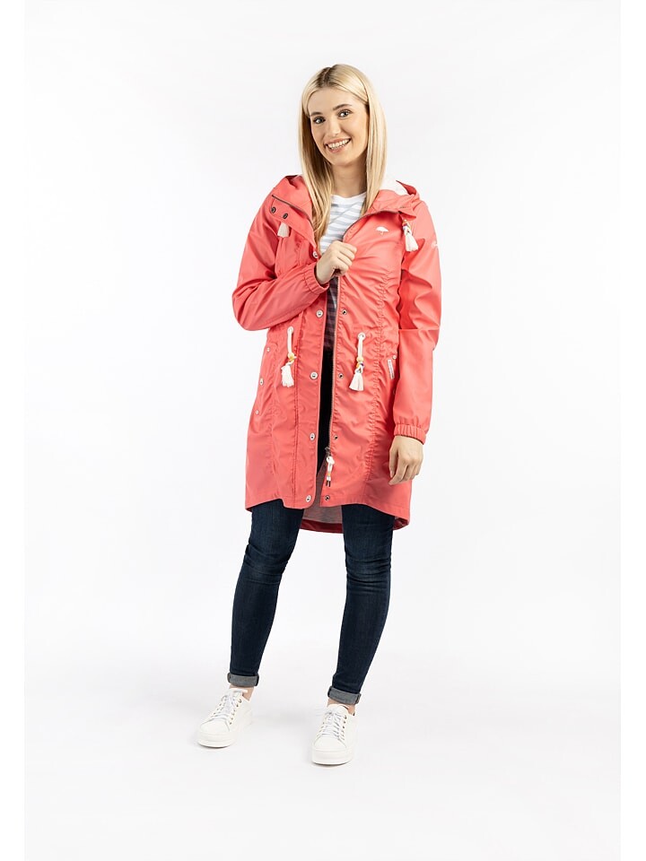 

Дождевик Schmuddelwedda Regenparka, коралловый