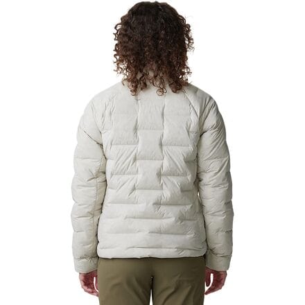 Куртка с высокими бедрами стрейч-даун женская Mountain Hardwear, цвет Wild Oyster