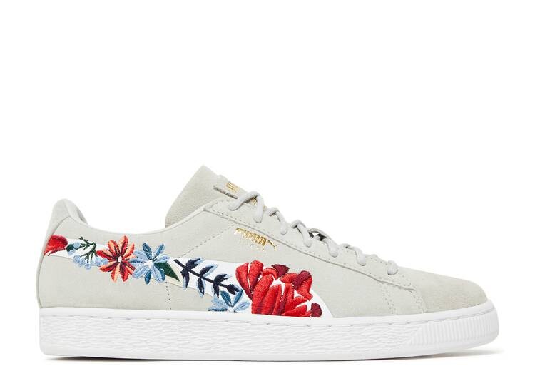 

Кроссовки Puma WMNS SUEDE CLASSIC 'EMBROIDED FLORAL', серый