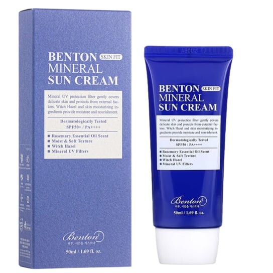 

Солнцезащитный крем для лица SPF50+/pa++++, 50 мл Benton