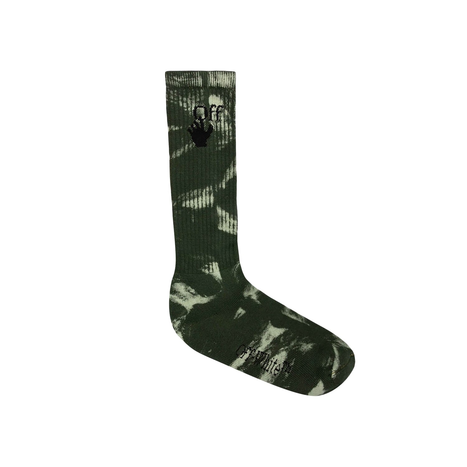 

Носки Off-White Hand Off Mid Vintage, Комбу зеленый/белый