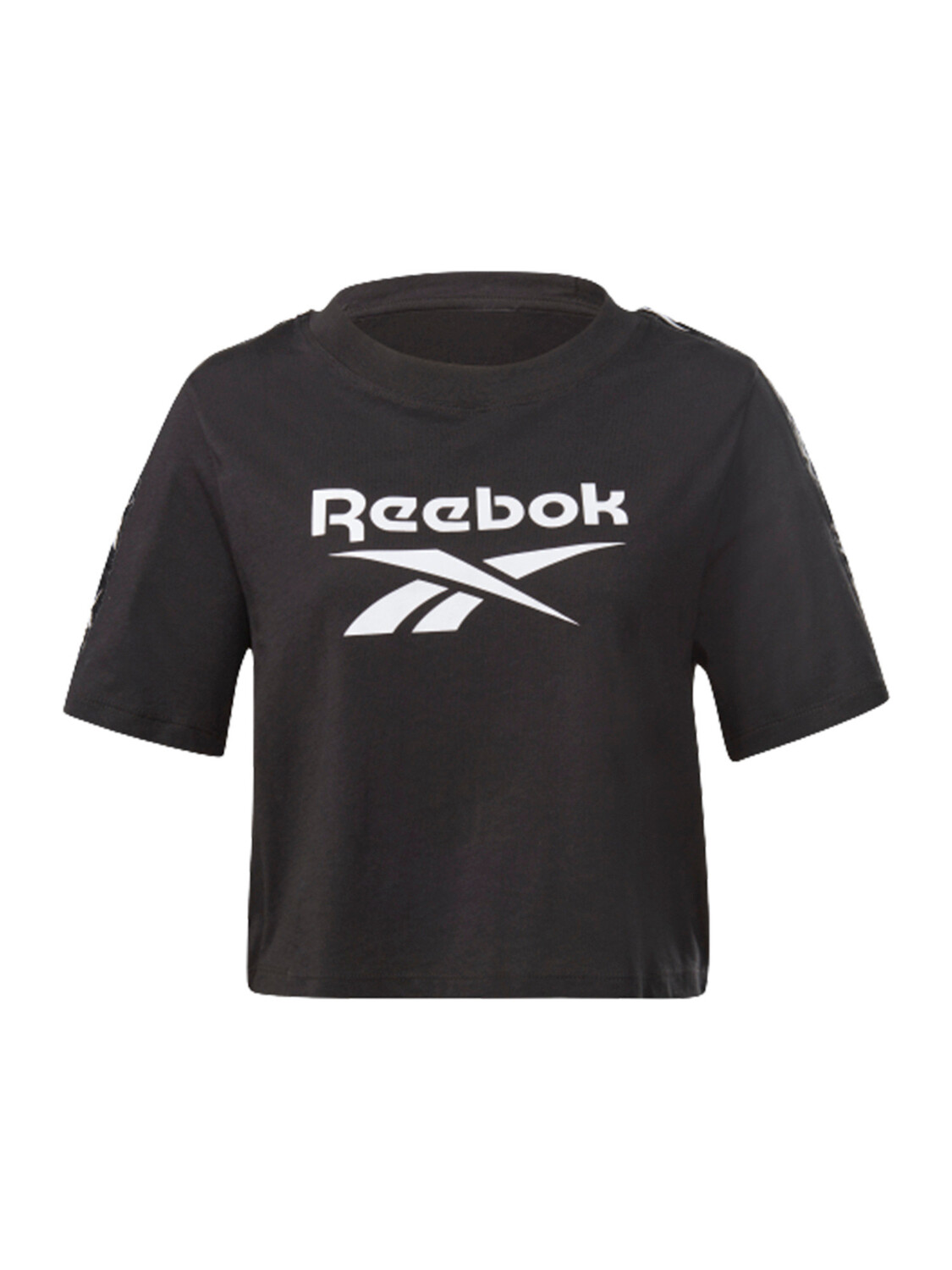 

Повседневная футболка с круглым вырезом Reebok, черный