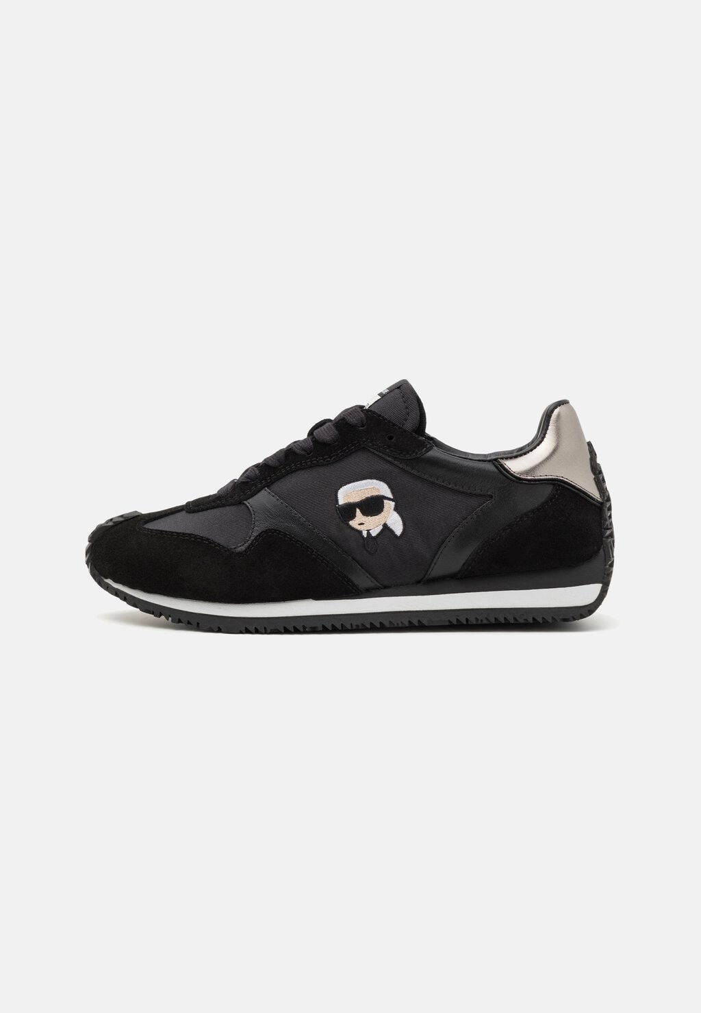 

Низкие кроссовки Velocette Embro Lace KARL LAGERFELD, черный