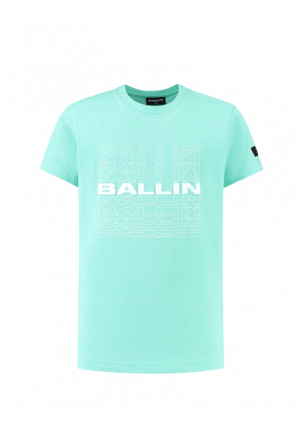 

Футболка с принтом SLIM FIT CREWNECK SS Ballin, цвет dark mint