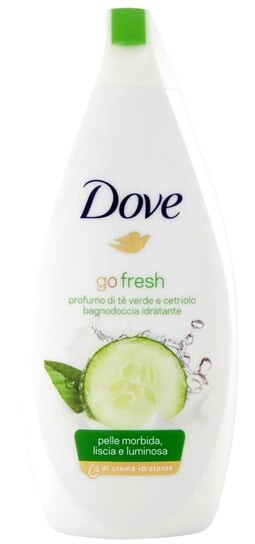 Огурец и зеленый чай, гель для душа, 500 мл Dove, Go Fresh гель для душа dove освежающий огурец и зеленый чай 591мл