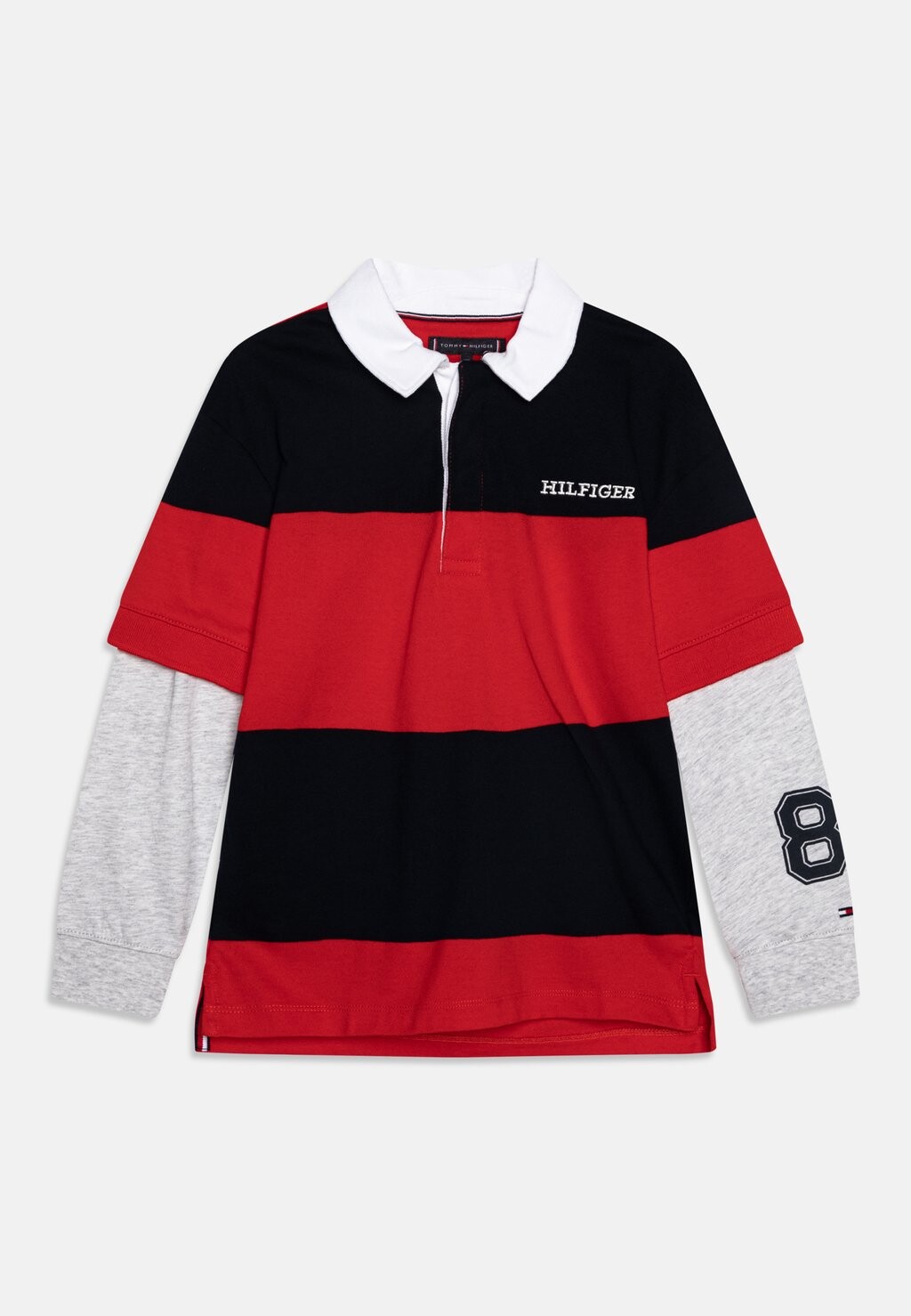 

Топ с длинными рукавами RUGBY STRIPE Tommy Hilfiger, цвет red/navy