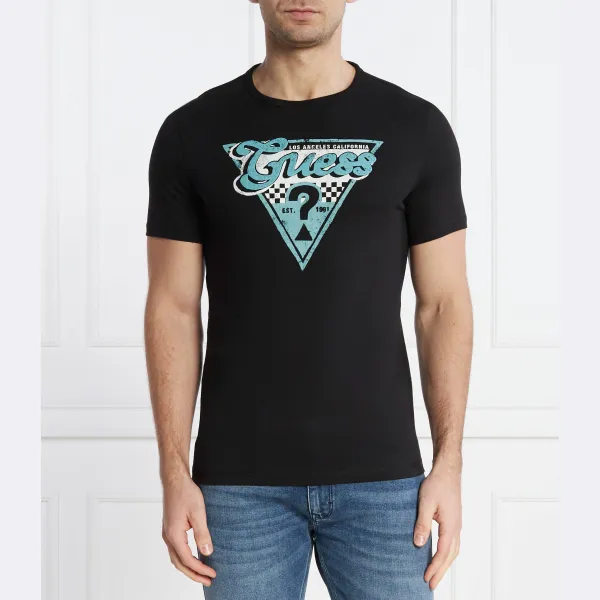 

Футболка стандартного кроя Guess, черный