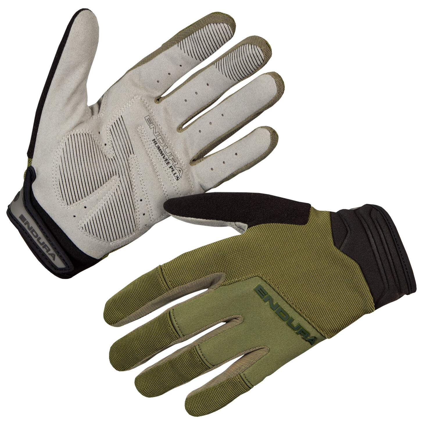 

Перчатки Endura Hummvee Plus Handschuh II, цвет Olive Green