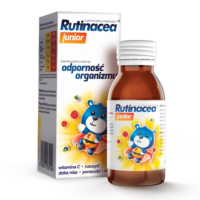 цена Rutinacea Junior Syrop сироп для повышения иммунитета, 100 ml