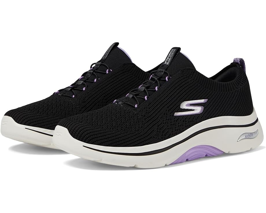

Кроссовки SKECHERS Performance Go Walk Arch Fit 2.0 Sofia, цвет Black/Lavender