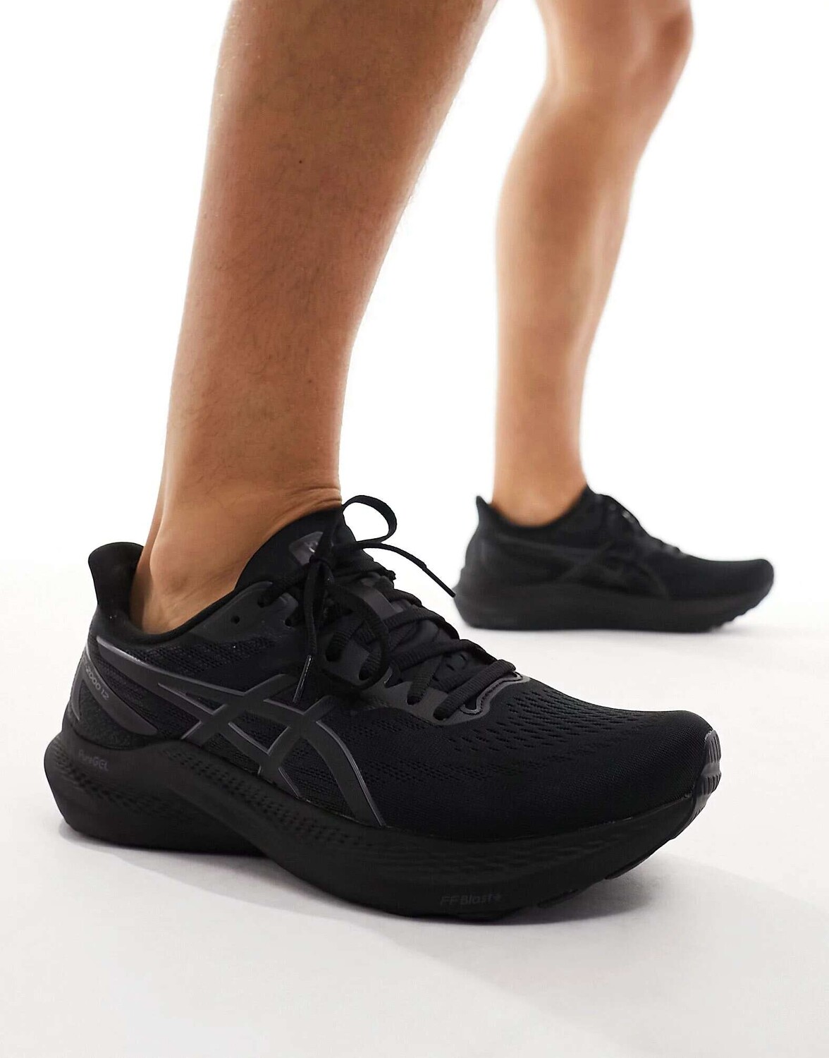

Черные кроссовки для бега Asics GT-2000 12 со стабильностью, Черный