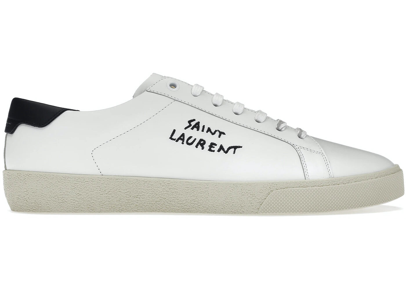 

Кроссовки мужские Saint Laurent Court Classic SL/06, чёрный / белый