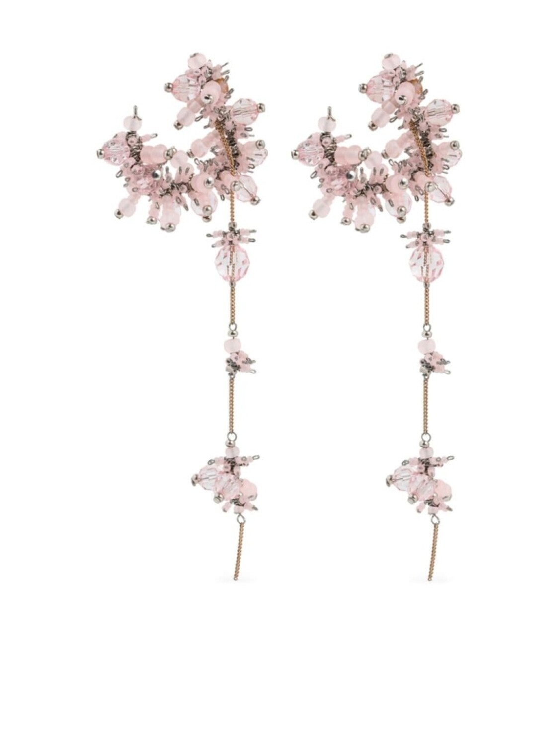

Серьги-подвески DRIES VAN NOTEN, розовый