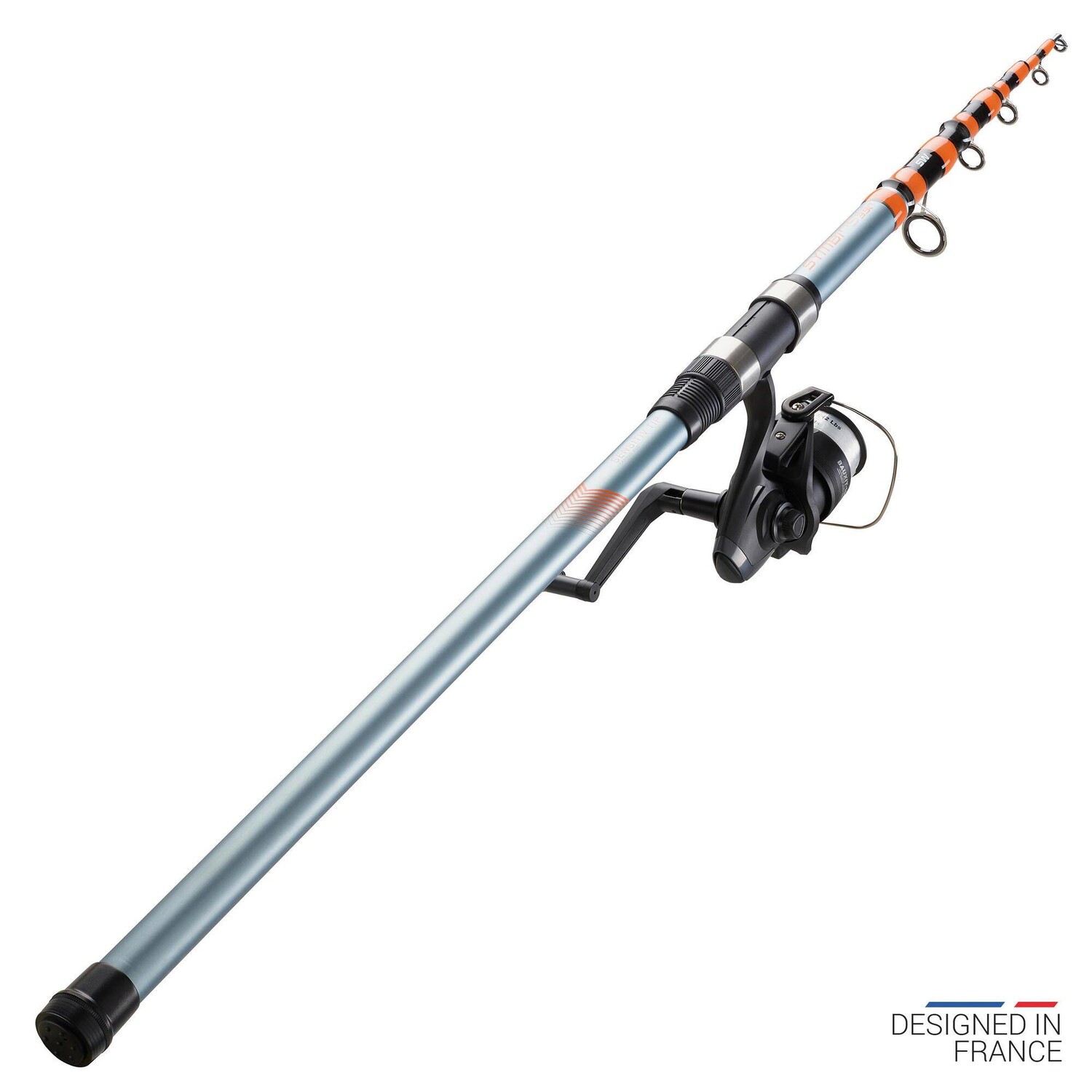 

Decathlon Fishing Surfcasting Удочка и катушка Combo Symbios Light-100 390 80-150 G Caperlan, мультиколор