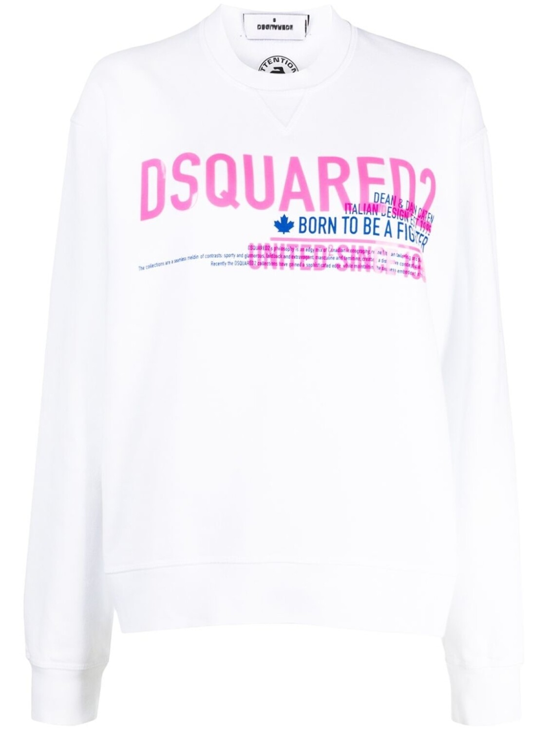 

DSQUARED2 толстовка с логотипом, белый