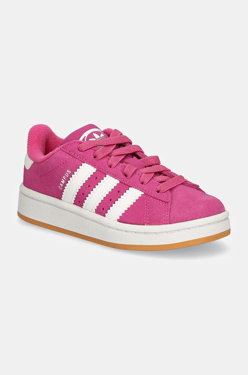 

Детские замшевые кроссовки adidas Originals CAMPUS 00s EL C, фиолетовый