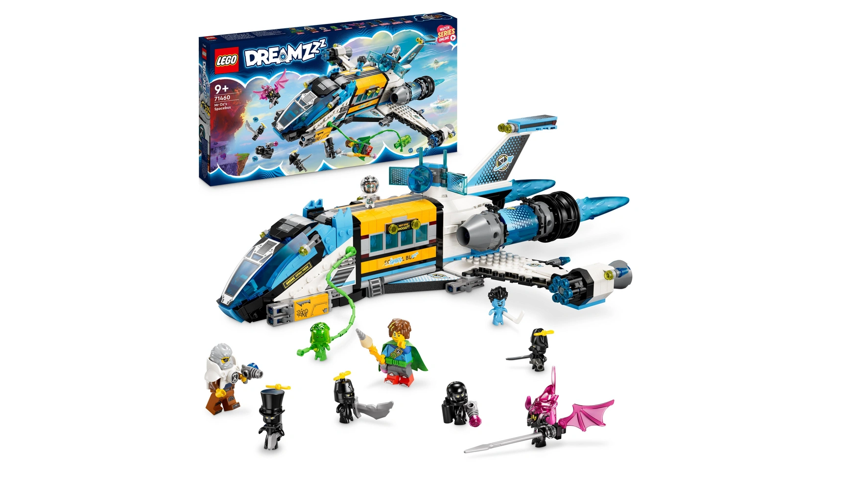 Lego DREAMZzz Игрушка-ракета Космический автобус мистера Оза конструктор lego dreamzzz 71455 гримкипер монстр в клетке
