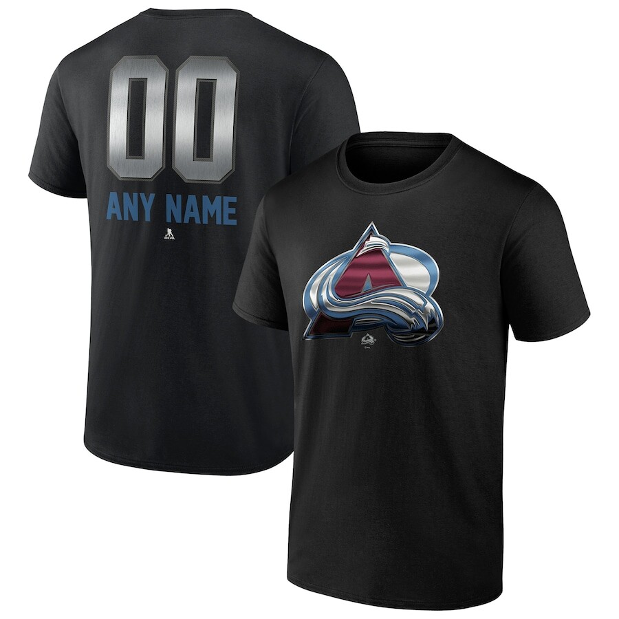 

Футболка с коротким рукавом Fanatics Branded Colorado Avalanche, черный