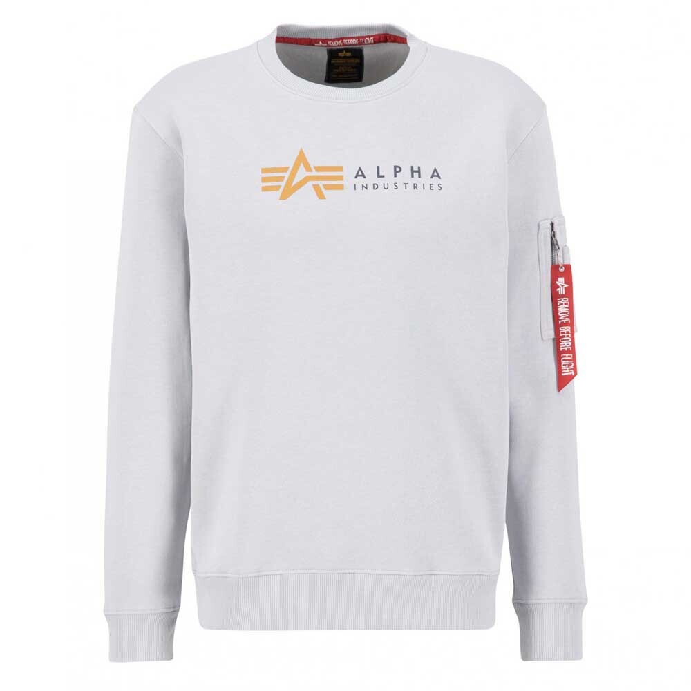

Толстовка Alpha Industries Alpha Label, серый