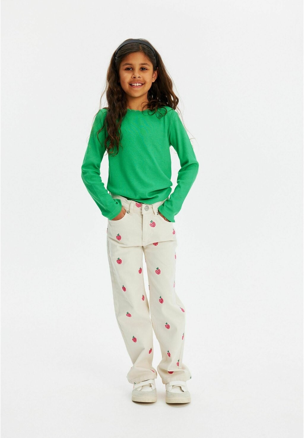 

Футболка с длинным рукавом Bailey The New, цвет bright green