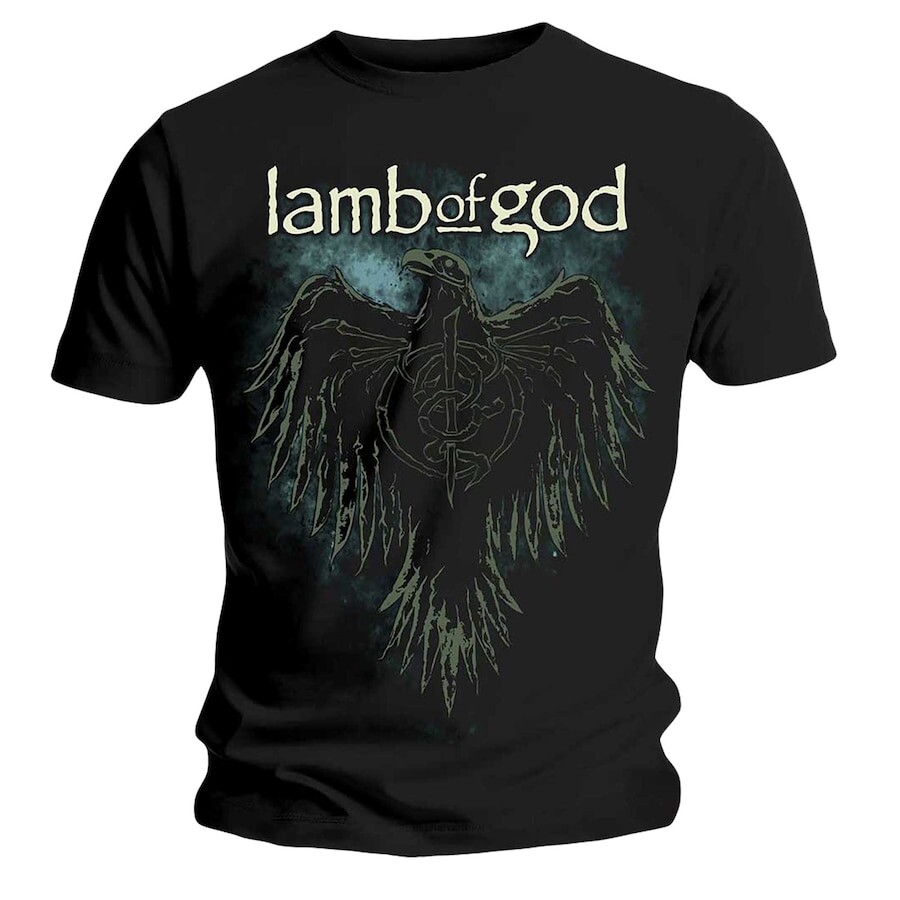 

Футболка с коротким рукавом Rock Off Lamb Of God, черный