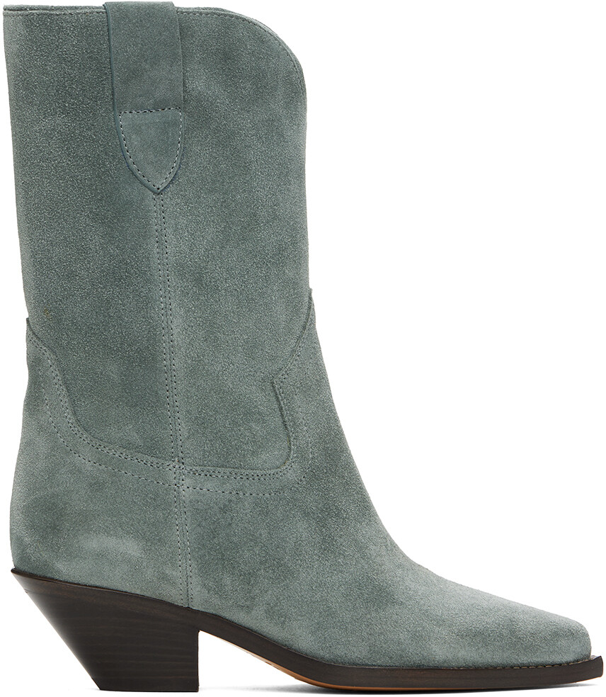 

Зеленые ковбойские сапоги Dahope Isabel Marant