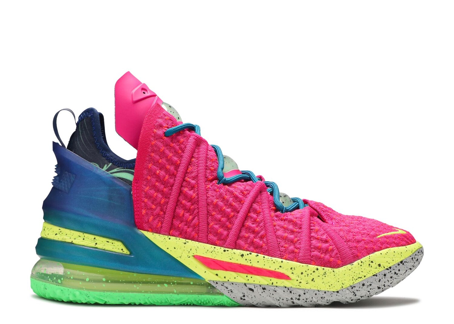 

Кроссовки Nike Lebron 18 'Los Angeles By Night', розовый