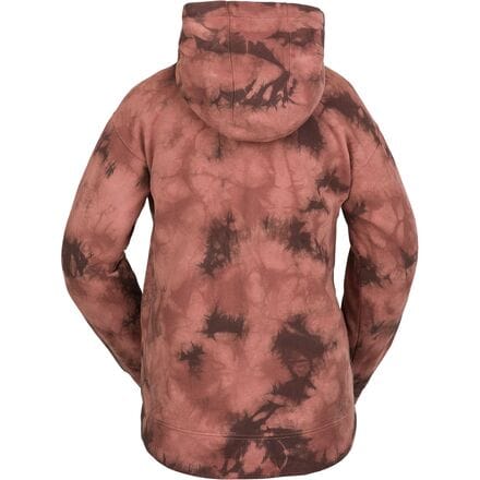 Флисовый пуловер Costus женский Volcom, цвет Pink Salt Wash флисовая толстовка uniqlo u fleece wide fit темно серый