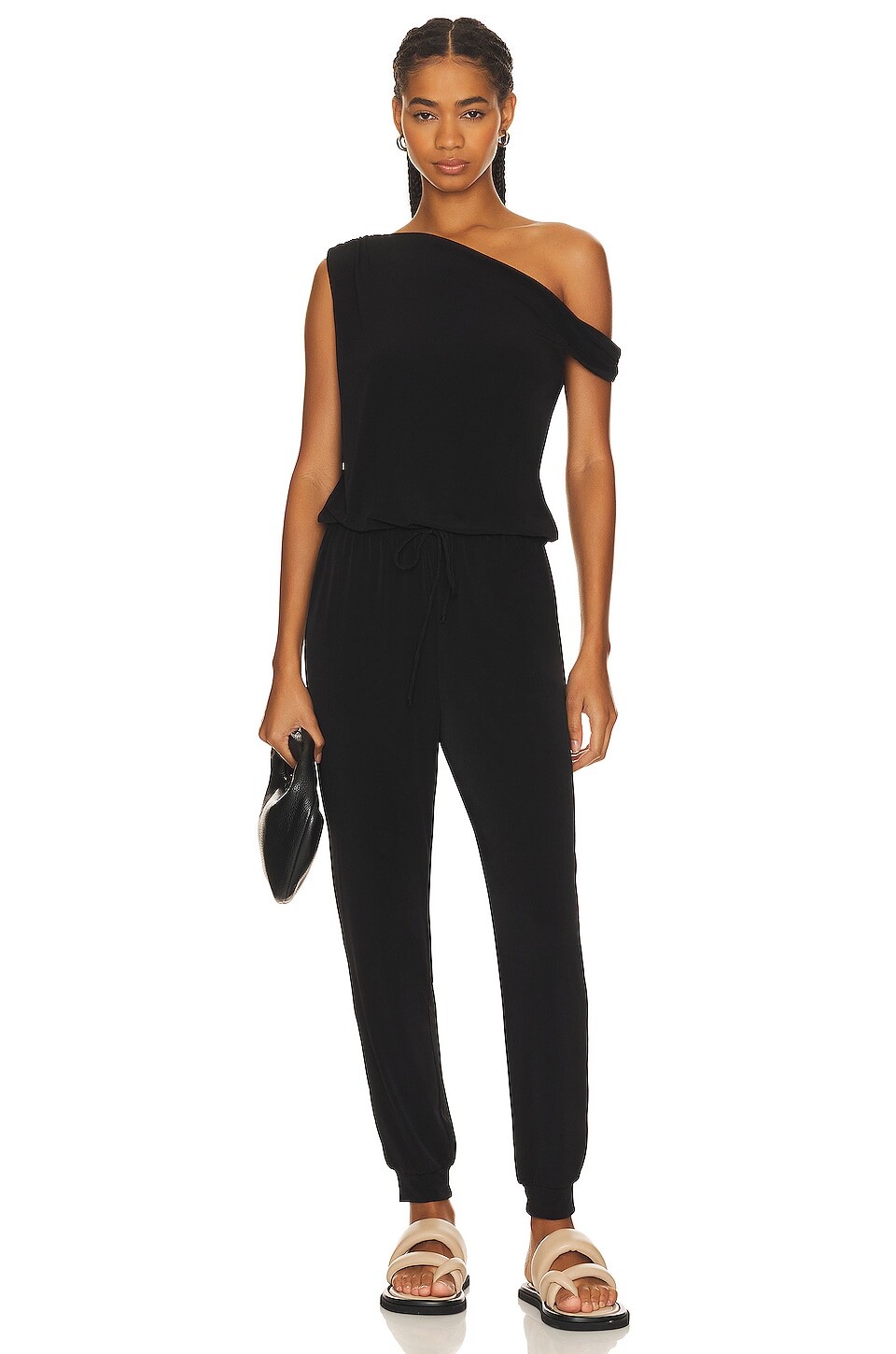 

Комбинезон Lanston One Shoulder, черный