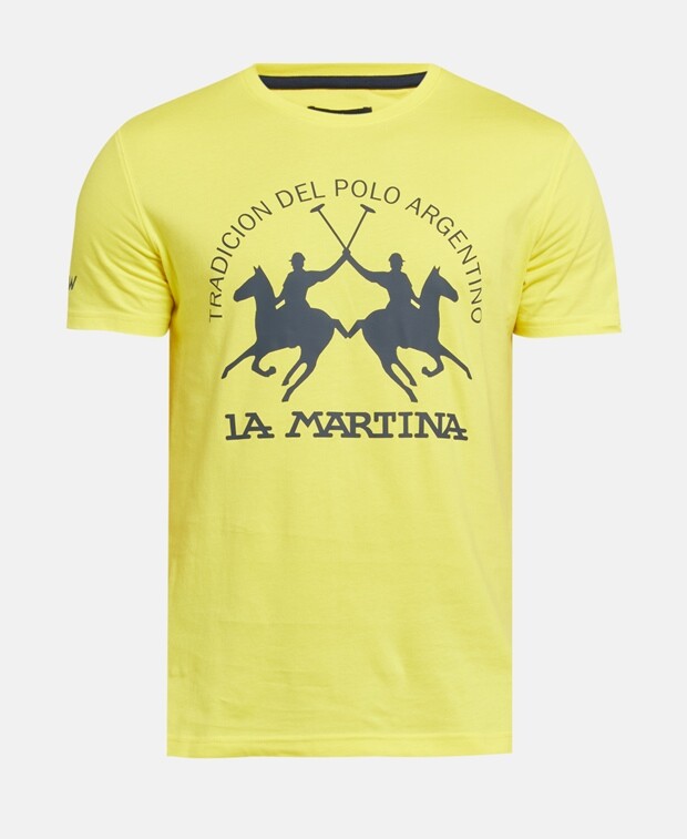

Футболка La Martina, охра