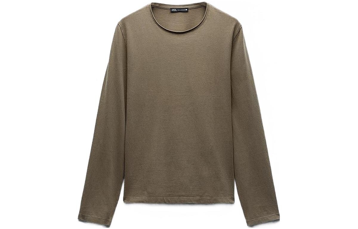 

Футболка женская светло-хаки Zara